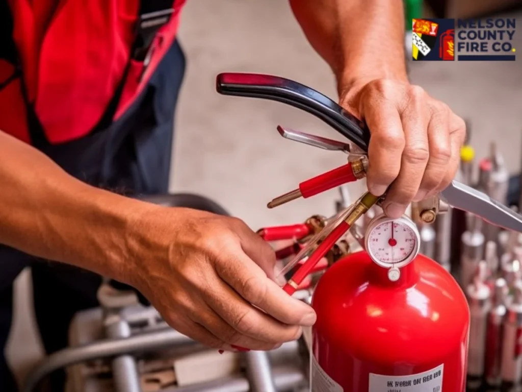 fire extinguisher servicing